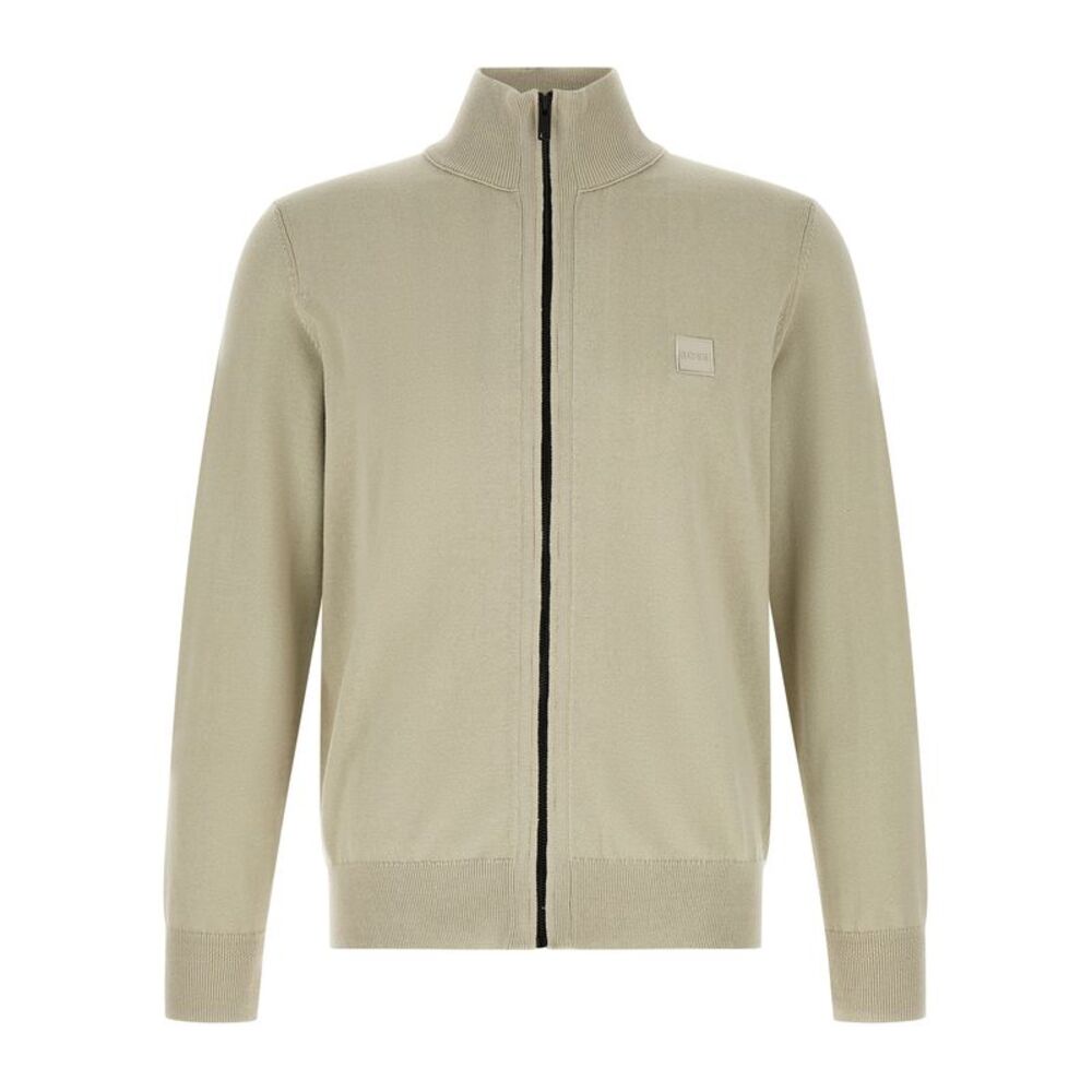 Hugo Boss Beige Cotton Men's Cardigan
